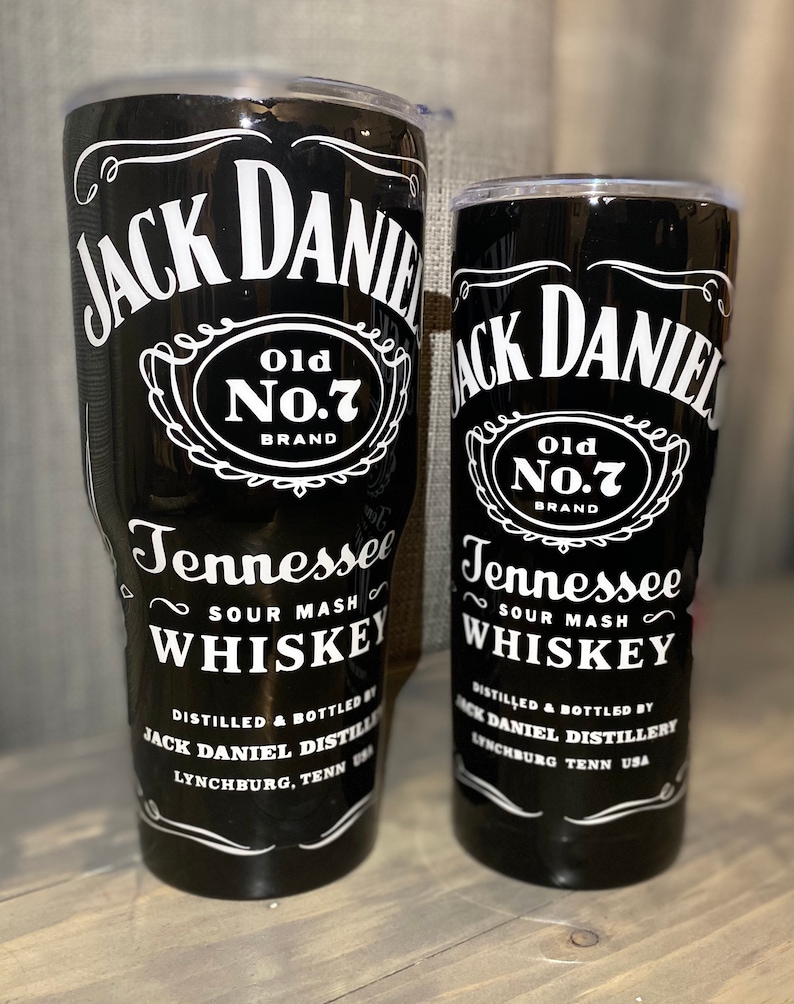 Jack Daniels Tumbler Etsy