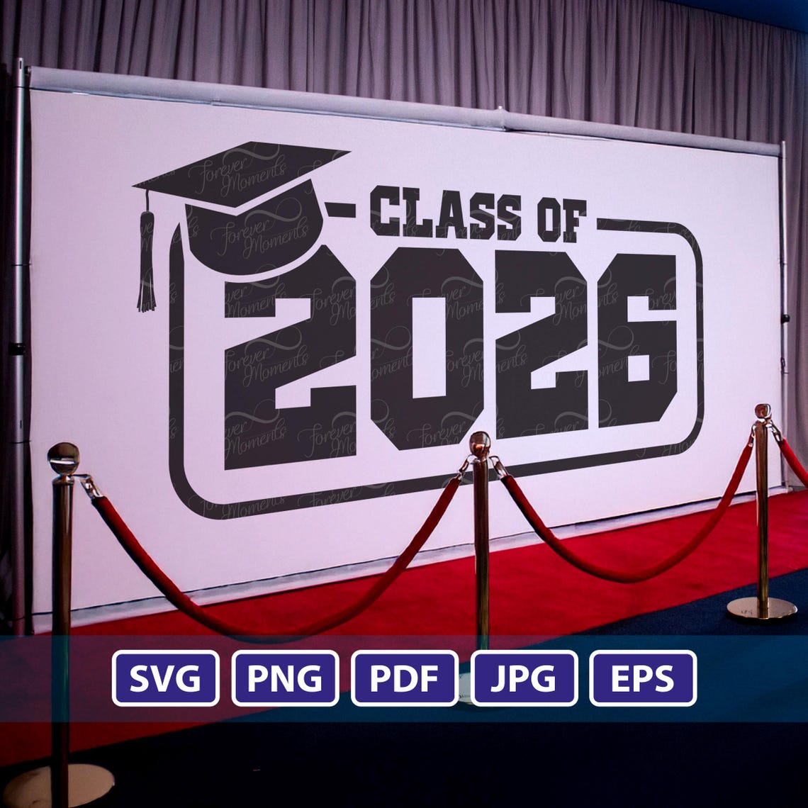 Class of 2026, SVG, Graduation Cap Clipart (digital Download) - Etsy Canada