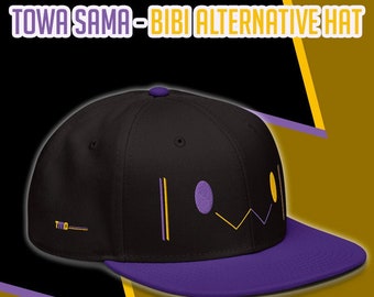Hololive | Alternative Style Towa-Sama Bibi Snapback Hat - 3D Stiching!