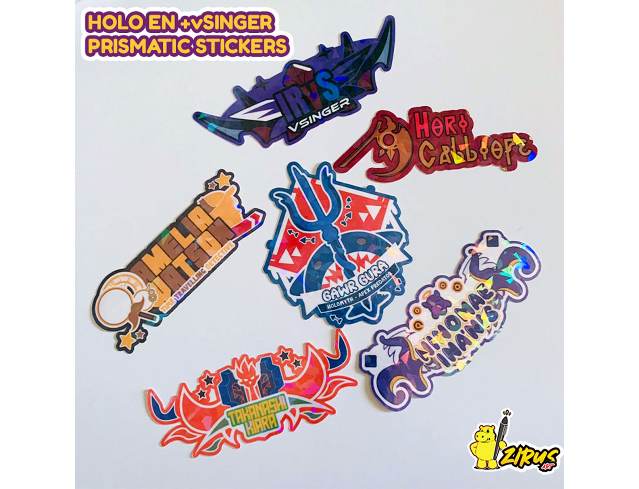 Holomyth Stickers - Etsy
