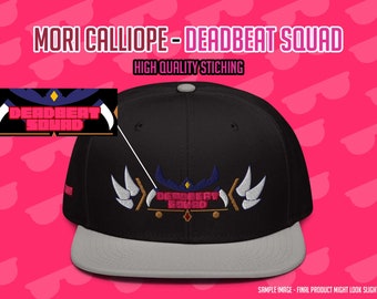 Hololive EN - Mori Calliope "DeadBeat Squad" Snapback Hat