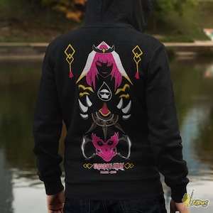 Hololive EN Calliope Mori ancient signs Hoodie vtuber. youtuber streamer myth english