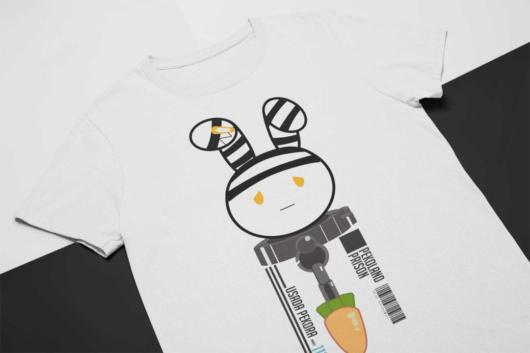 Hololive - Pekora Usada Prison Ver. - Inmate 111 T-shirt - Etsy