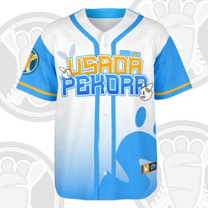 Hololive Usada Pekora Baseball Jersey, cosplay, vtuber, streamer,