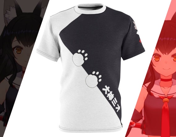 ホロライブ 大神ミオ 誕生日記念2024 Tシャツ 大神ミオ Tシャツ 誕生日記念