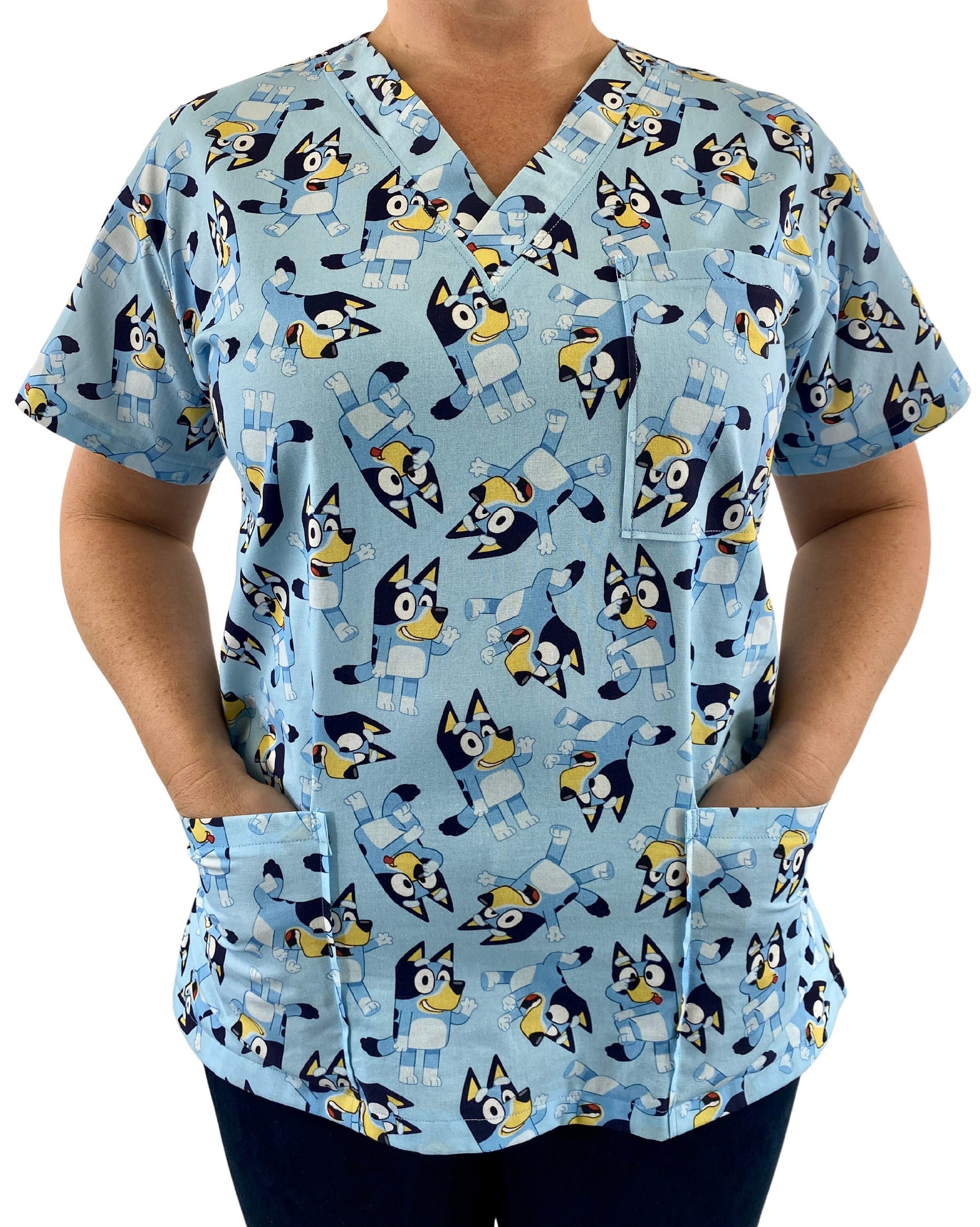 Disney scrub store tops canada