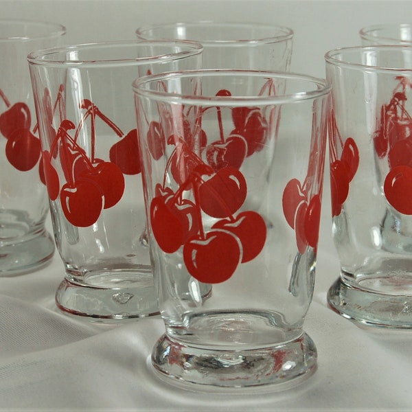 Vintage Juice Glass Etsy