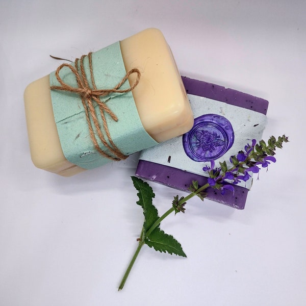 36 plantable wildflower soap wrappers, cigar band, belly wrap, assorted colors, handmade zero waste, eco friendly, recycled, sustainable