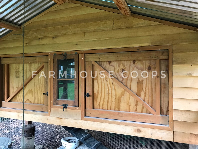 DIY Chicken Coop Plans, PDF File, Instant Download. imperial Units feet