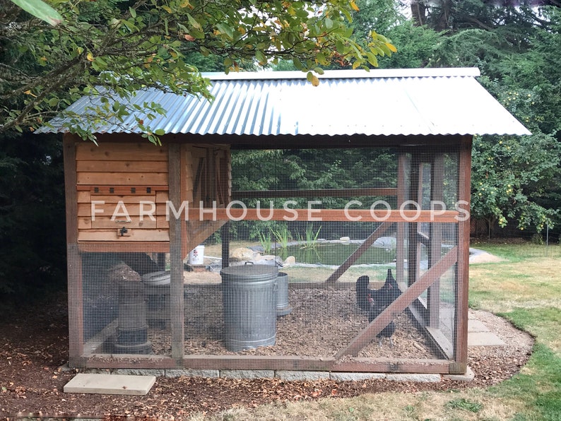 DIY Chicken Coop Plans, PDF File, Instant Download. imperial Units feet