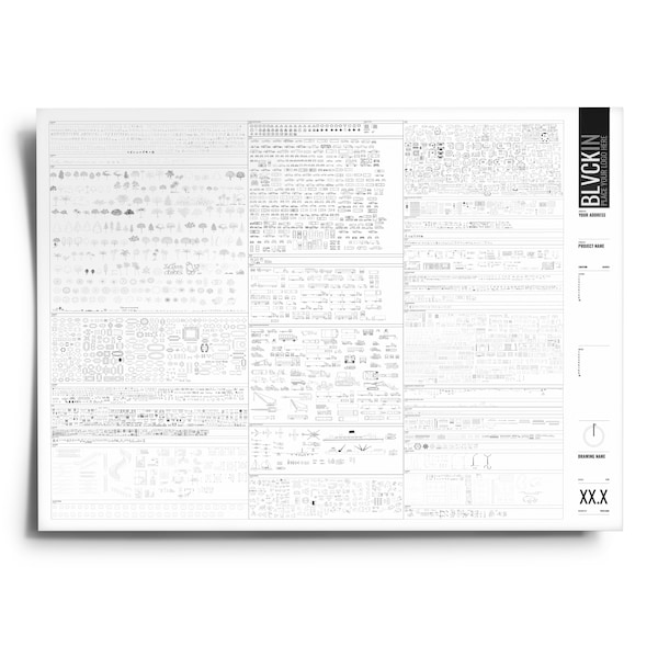 AutoCAD MEGA Library 6075 blocks