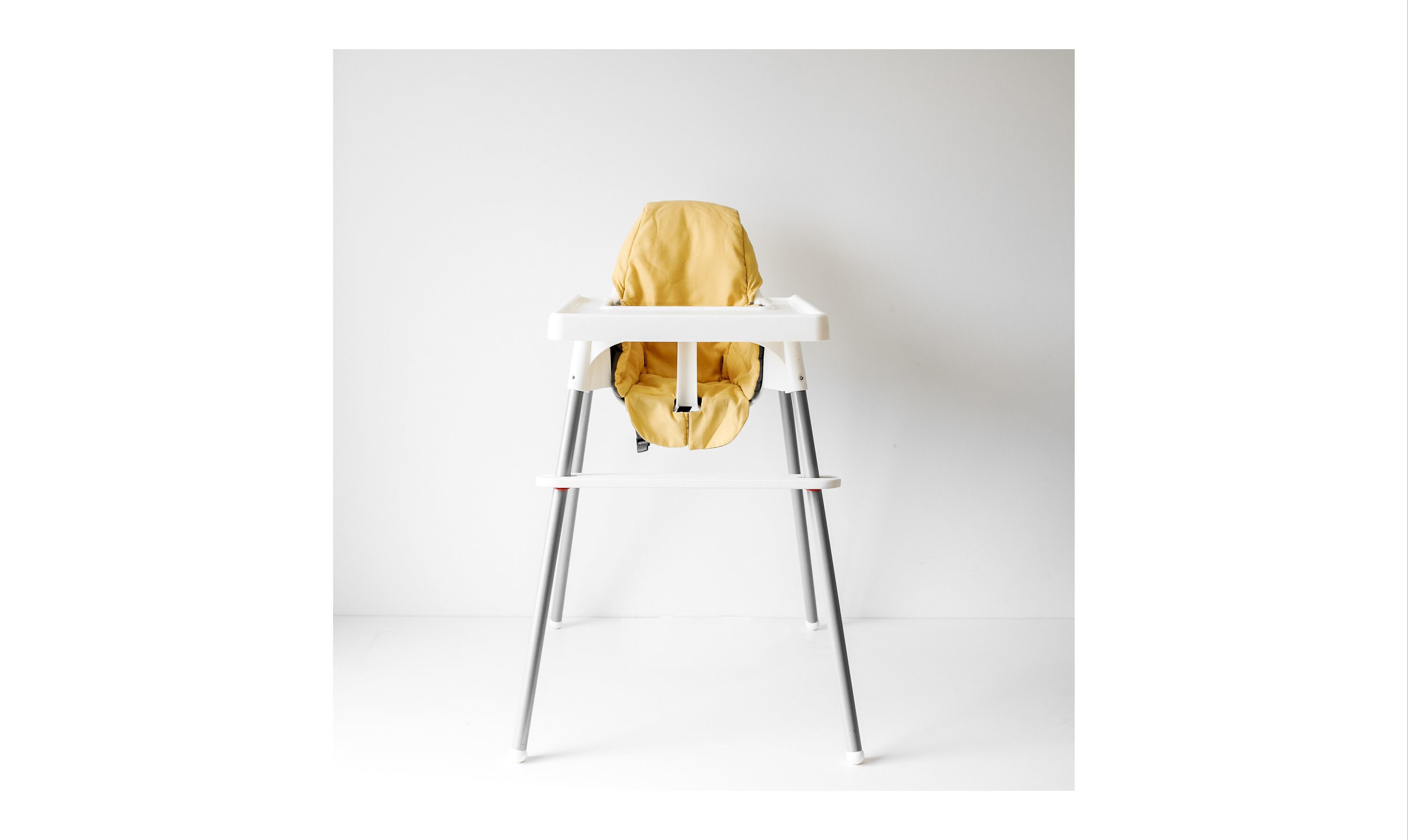 Wood Adjustable Highchair Footrest // IKEA Antilop High Chair Etsy