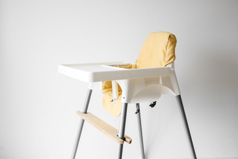 Wood Adjustable Highchair Footrest // IKEA Antilop High ...