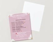 Bridal Party Itinerary Template Editable | Wedding Day Timeline | Bridesmaid Schedule | Canva Editable Printable | Instant Download Wedding