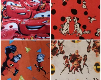 15 Pieces Camelot Fabrics 101 Dalmatians Fat Quarter Bundle Quilt Fabric Precut Fabric Cotton Fabric