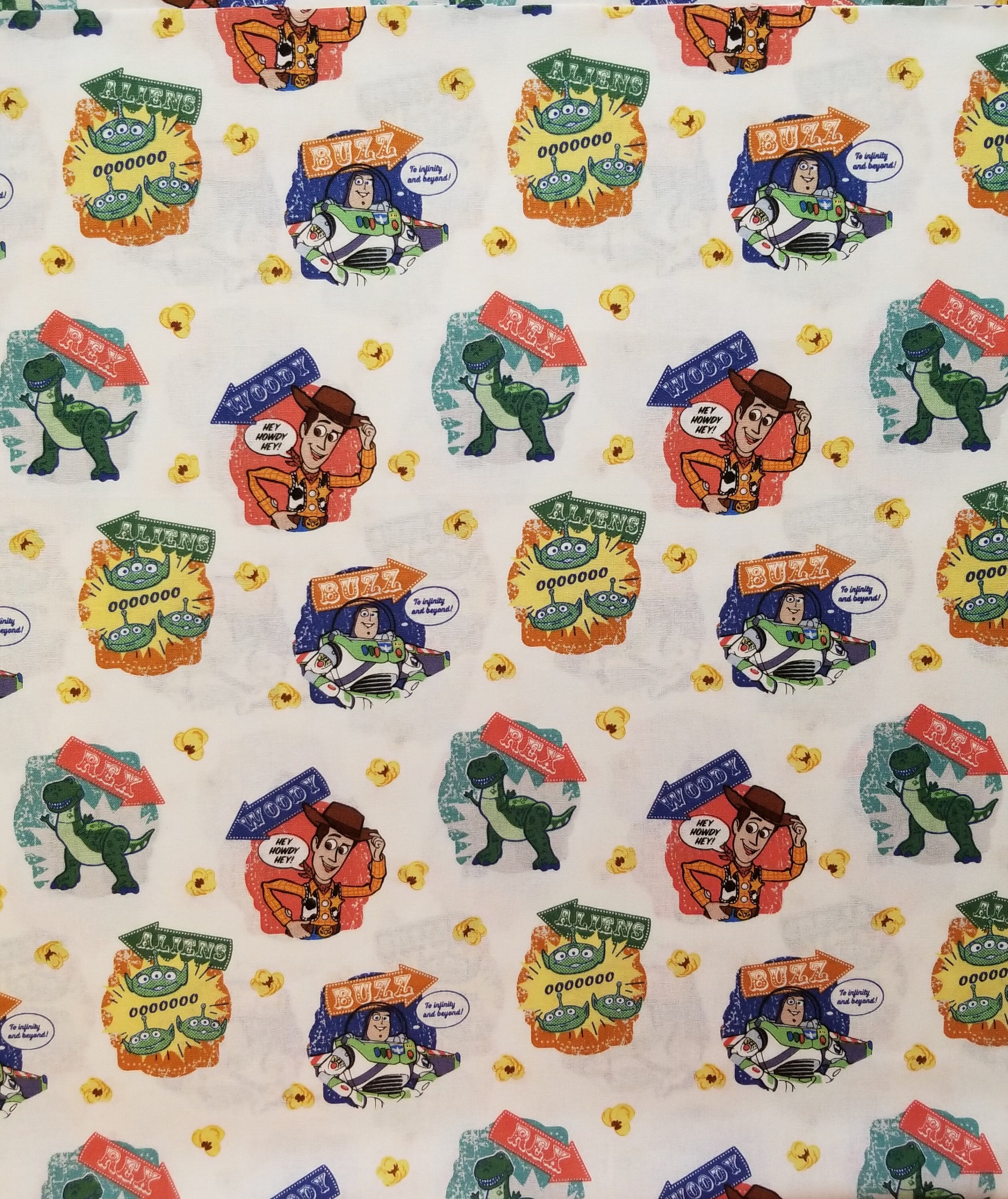 toy story cotton fabric