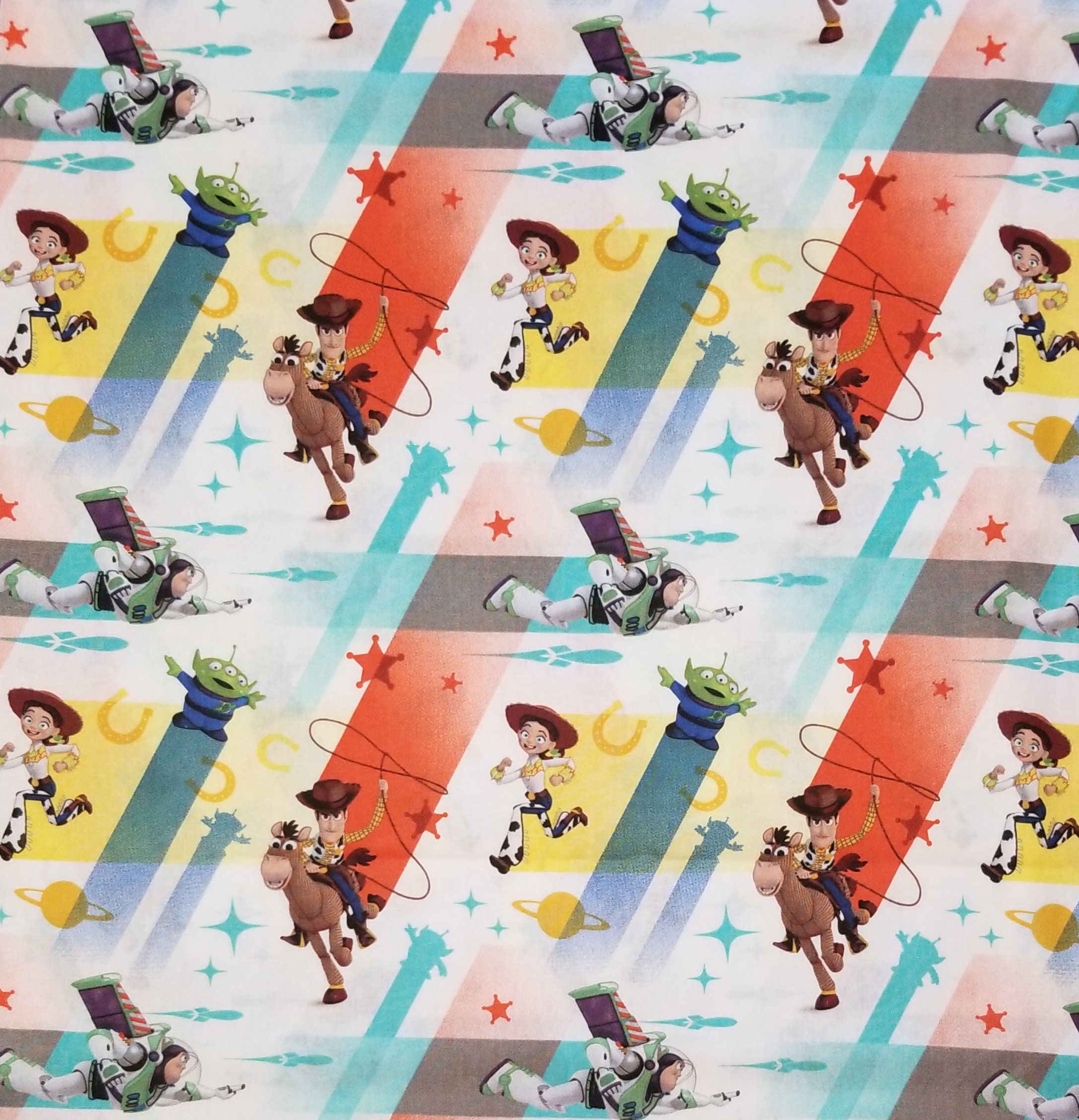 toy story cotton fabric