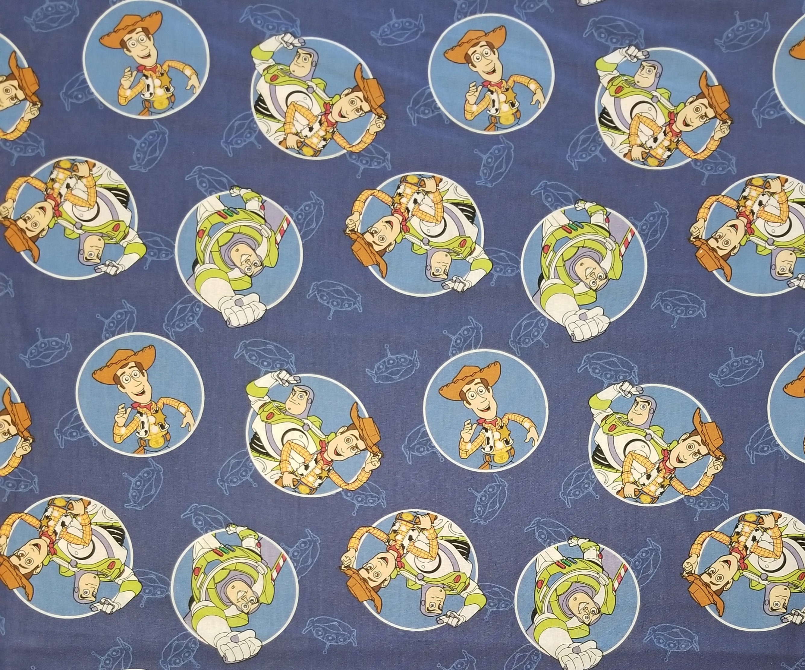 toy story cotton fabric
