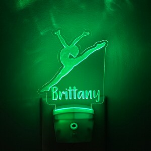 Dancer Night Light, Dancer Room Decor, Dancer Decor, Gift for Dancer,