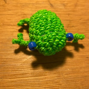 Loomigurumi Frog Rainbow loom