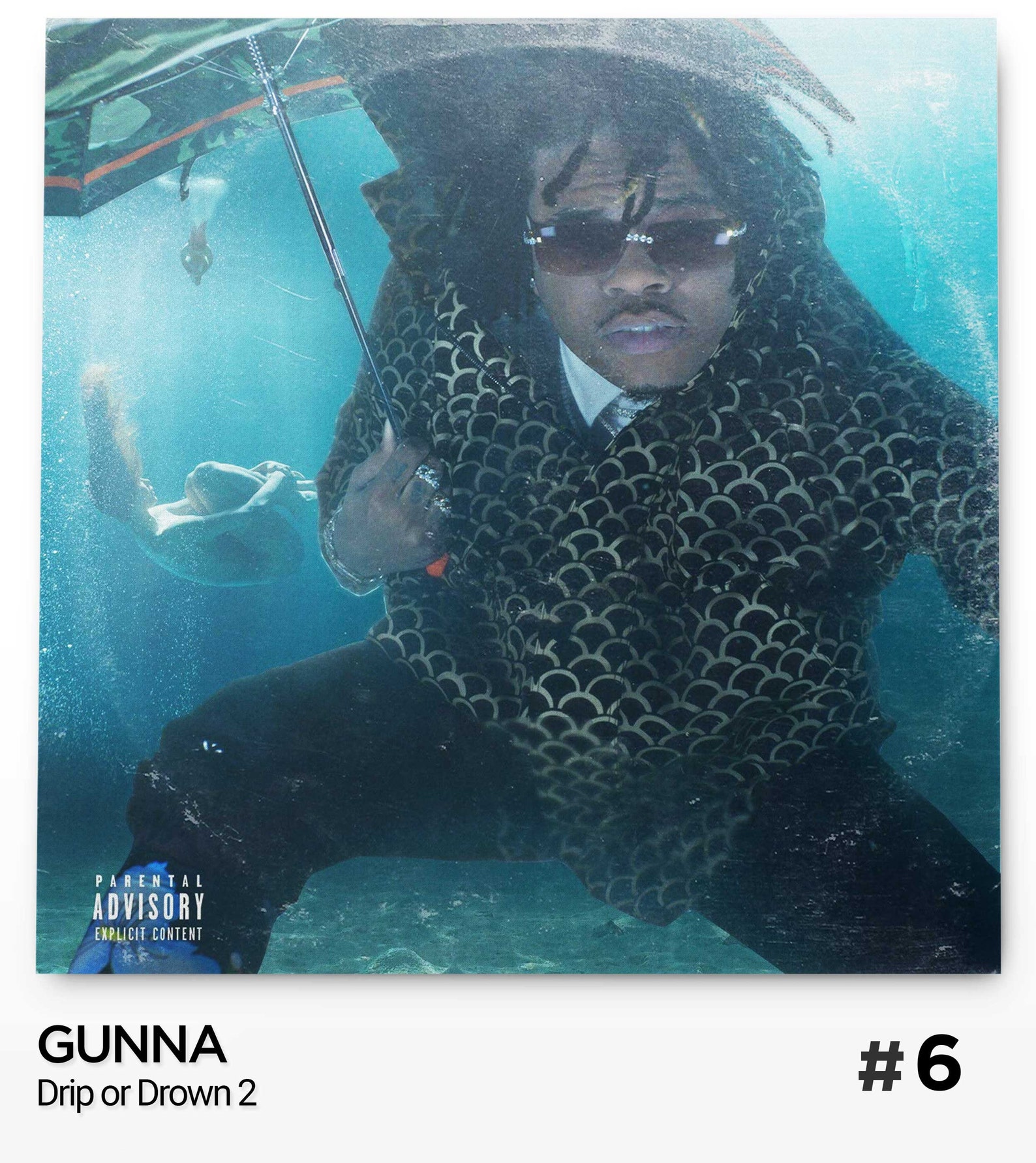 GUNNA Your Album Cover of Printed on Premium Canvas Cotton Etsy