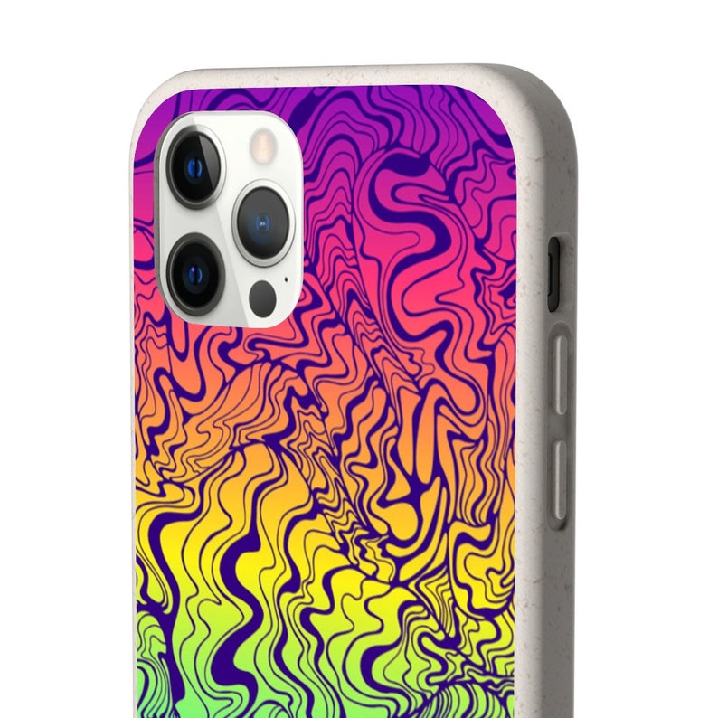 Rainbow Psychedelic Biodegradable Case