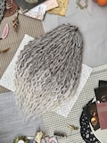 Ash blonde curly dreads, DE SE Reusable ombre curls, 23 inches go gray synthetic wavy dreadlock extensions, Soft crochet locks in stock product logo