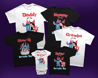 lilo and stitch birthday shirt