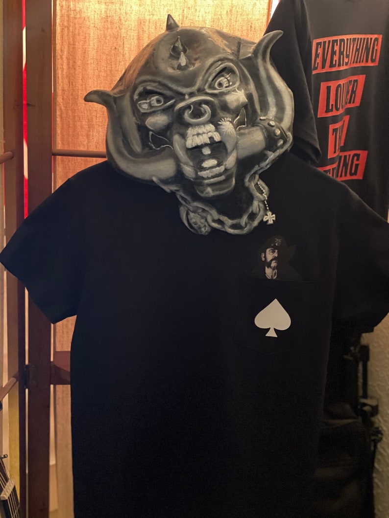 Motorhead Lemmy Ace Of Spade Pocket T-Shirt