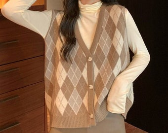 Retro Sweater Vest | Etsy Retro Sweater Vest | Etsy
