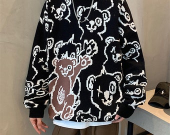 black bear sweater