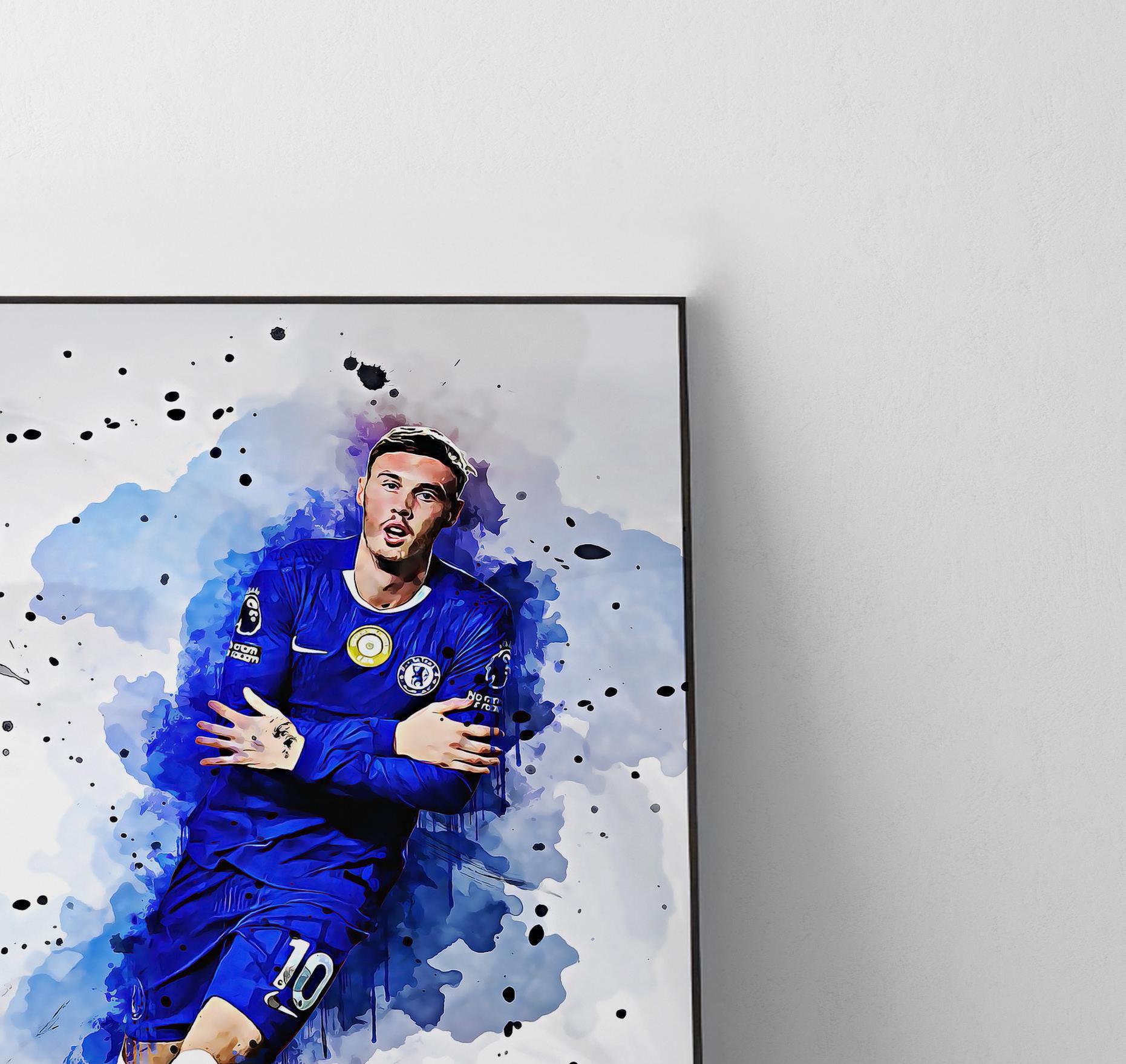 Cole Palmer Poster | Football Wall Art Print | Ref #724 - Etsy