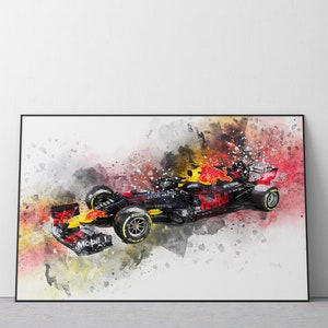 Red Bull Racing | Formula One Car | F1 Car | Wall Art Print | A4 | A3 | UK Ref #21