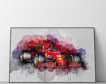 フェラーリF1大判ポスター　希少品 実家に全く同じのがある。 フェラーリ純正ポスター。 某所で1000