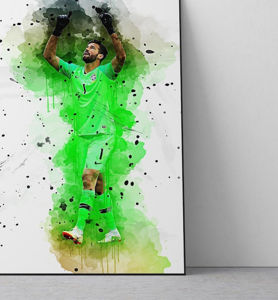 HWC Trading Gift Alisson Becker Autograph Signed Printed A4 Liverpool Gifts Print Picture Beeldscherm HWC Trading Gift Alisson Becker Autograph Signed Printed A4 Liverpool Gifts Print Picture Beeldscherm