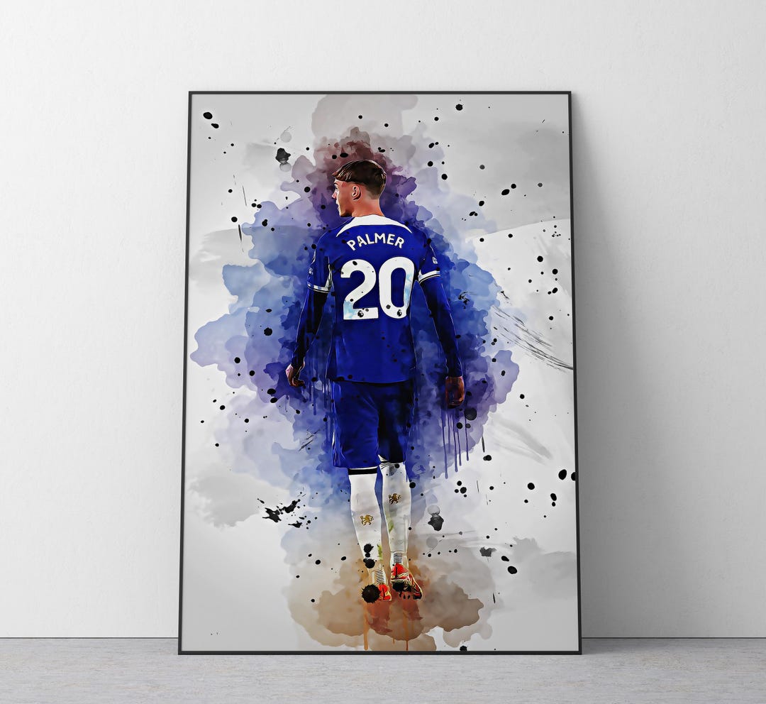 Cole Palmer Poster | Football Wall Art Print | Digital Download - Etsy UK