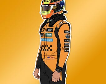 Oscar Piastri Sticker | McLaren Sticker Ref #720