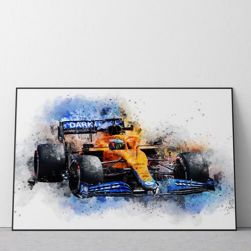 Lando Norris Poster Mclaren F1 Formula One Wall Art Print - Etsy UK