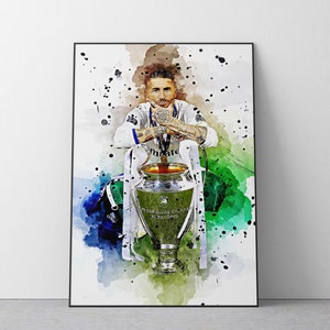 Sergio Ramos Poster | Football Wall Art Print | Ref #416