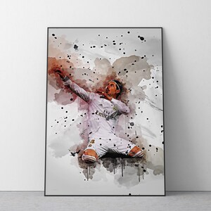 Sergio Ramos Poster | Football Wall Art Print | Ref #417