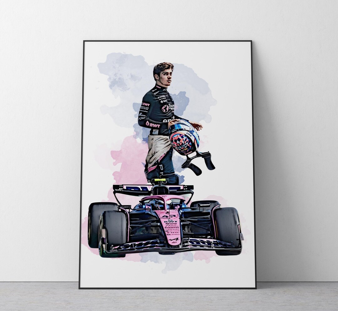 Vector Colapinto Franco Colapinto Print | Alpine F1 Poster | Ref #600 - Etsy