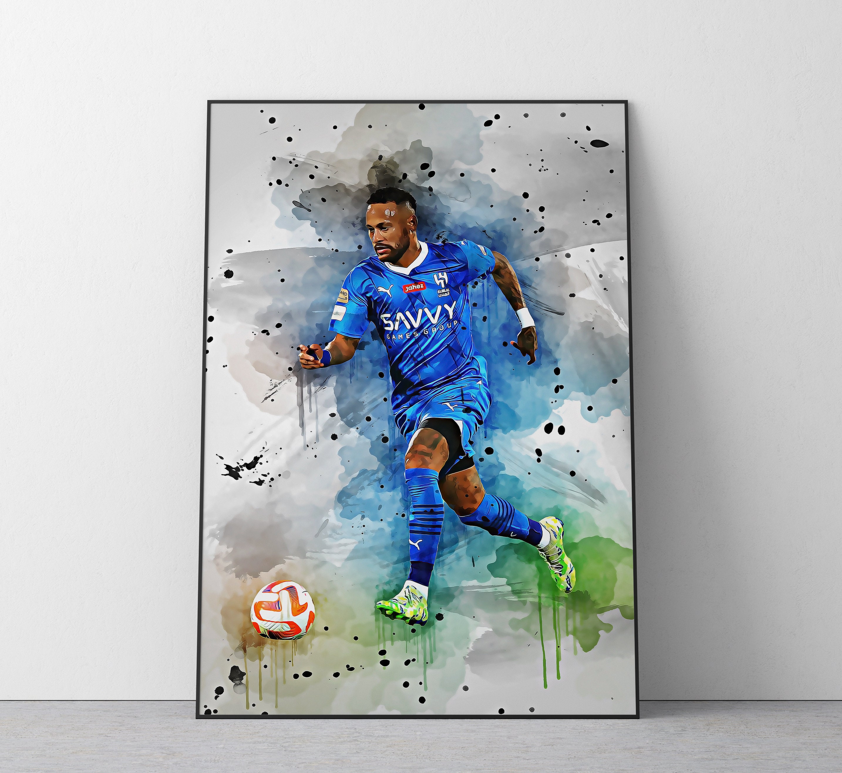 Poster, affiche Neymar Jr. | Cadeaux et merch