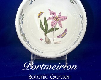 Portmeirion Botanic Garden 7 3/4" Bowl for Salad, Fruit or Pasta, 1990's