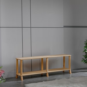 Bookcase with Copyable Shelves, Solid Wooden Bookshelf, Living Bookcase, Large Bookshelf, Showcase, TV Unit, Open Separator