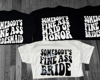 Bridal party t-shirts