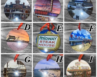 Seaside heights/Jersey shore ornaments !