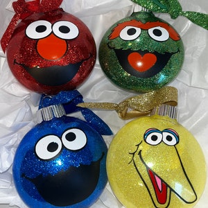 Custom S. Street ornaments set of 4