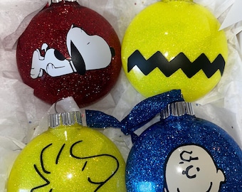 Peanuts Christmas Ornaments - Etsy