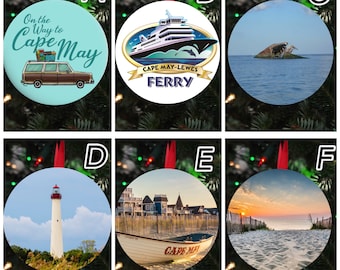 Cape May Nj ornaments