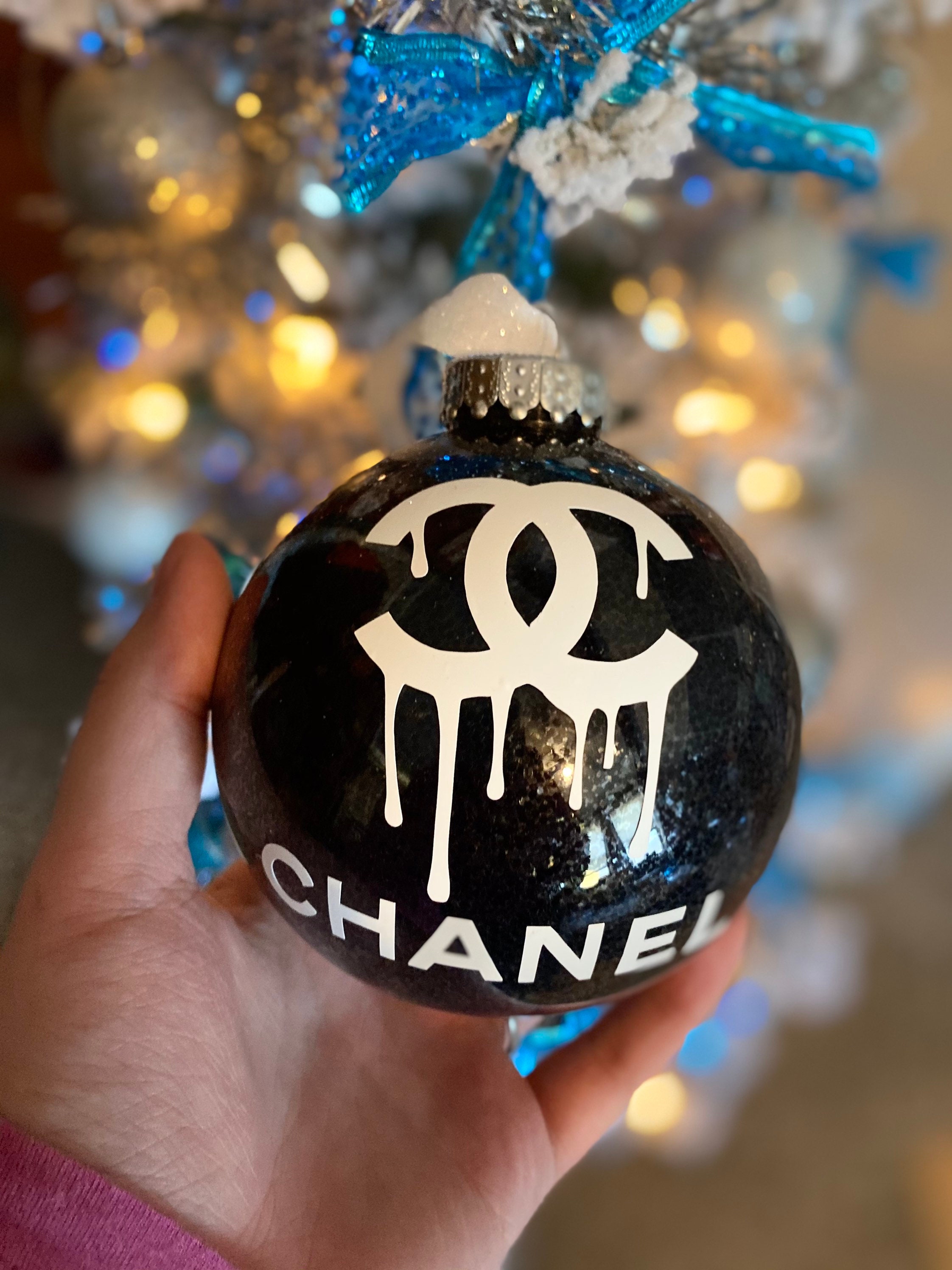 Chanel Ornaments & Chanel Christmas Tree Topper for Sale in